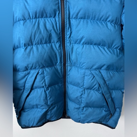 Nike blue down puffer coat Size Medium - Picture 3 of 12